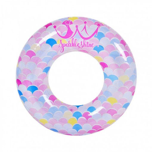 Picture of INFLATABLE RING 90CM COLOURFUL SCALES